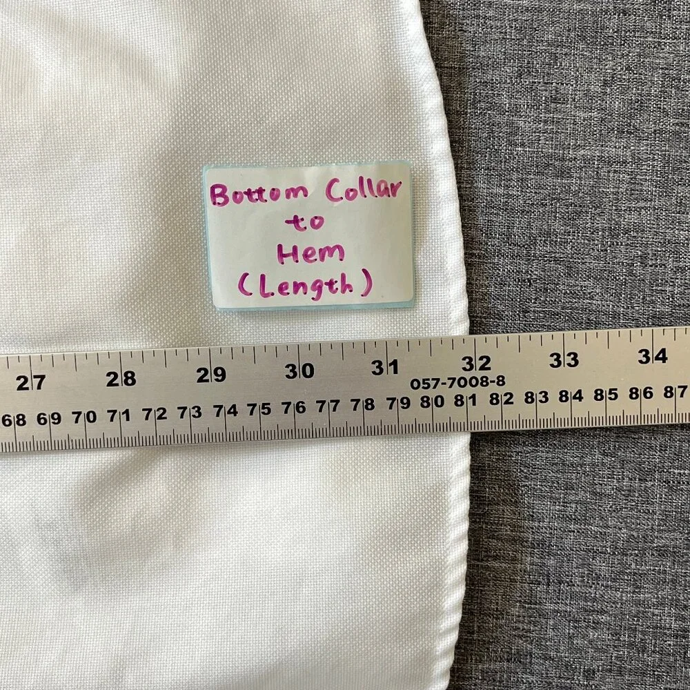 Eton Contemporary Button Up Dress Shirt - Men's Size 42/16.5 - White - Picture 13 of 14